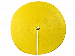 Лента текстильная 5:1 75 мм 9750 кг (желтый)
