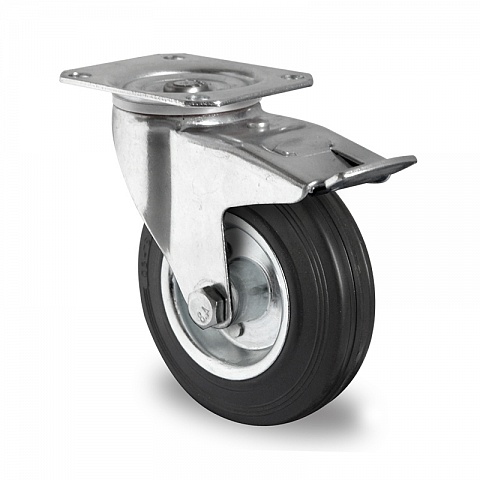 Комплект колес 160 мм для телега ТП (2 пов, 2 не пов.)